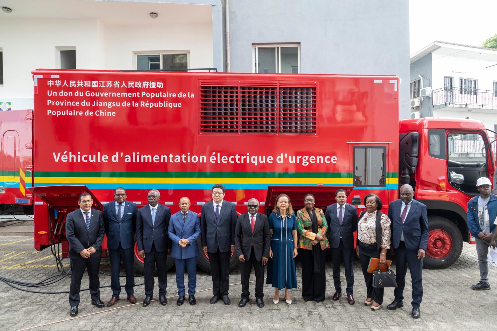 Réception d’un Groupe Electrogène de 500 kW pour sécuriser l’alimentation des Hôpitaux Publics